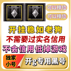 CF排位号-黑号-大哥号